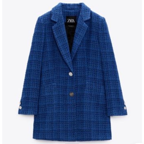 STRUCTURED COAT WITH GOLDEN BUTTONS - Picture 1 of 3